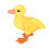 Squeak Rubber Duck Δημιουργικές Διακοσμήσεις Μαλακή Επιφάνεια Λεία Άκρη Εκπαιδευτικό 1