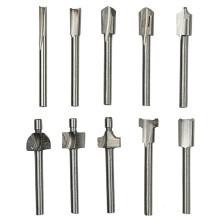 Engraving Router Bits with Spiral Cutting Edge for Wood CNC Machine Compatible with High Speed Steel Non Stick Knives and Multi Style Variants