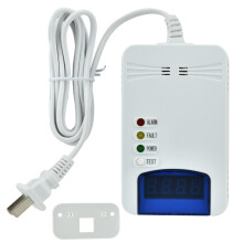 Stikbar multigasdetektor Kulilte og brandfarlige gasser med LCD-skærm Højfølsom katalytisk forbrændingssensor 85Db alarm UL-certificeret
