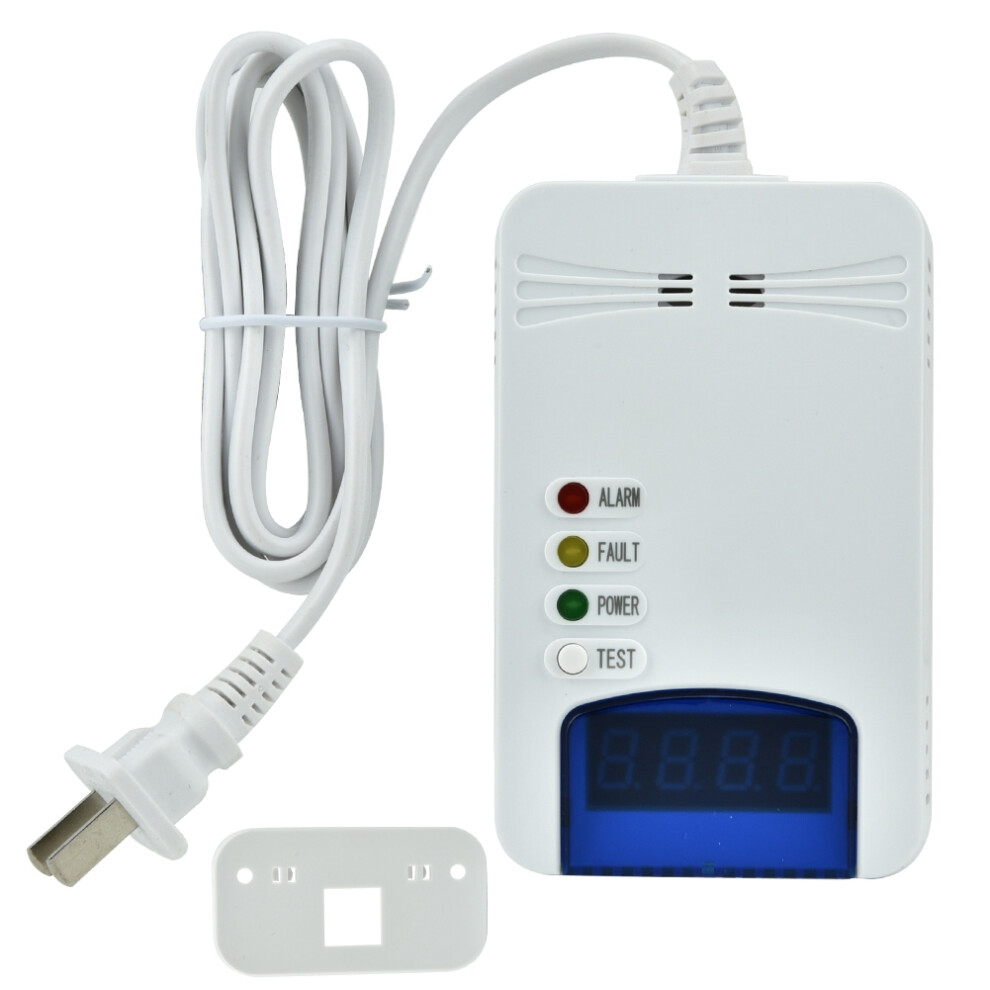 Plug In Multi Gas Detector Carbon Monoxide And Flammable Gases With Lcd Display High Sensitivity Catalytic Combustion Sensor85db Alarm Ul Certified 9014198333070