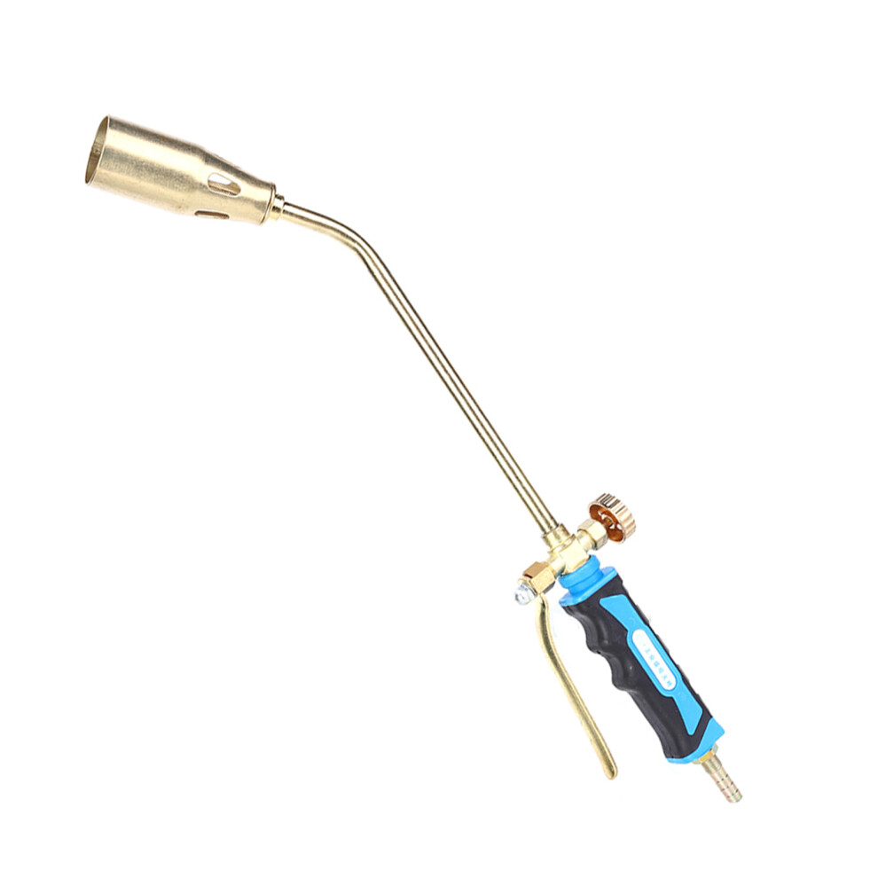 Thawing Frozen Pipes Propane Torch Slip Resistant Hard Rubber Handle Powerful Heat Output Ergonomic Design Multi Purpose Flame Size Safety Lever 9014198335142