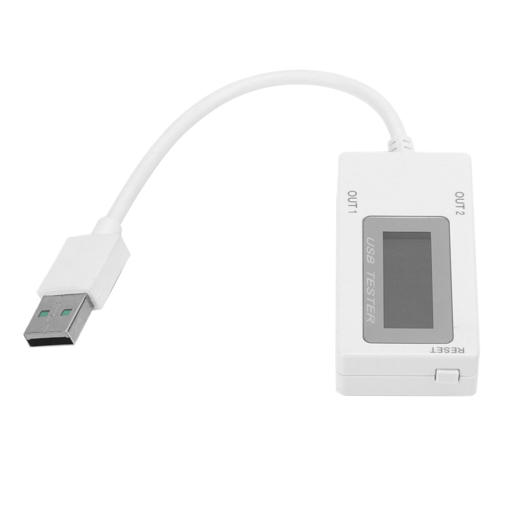Usb Charging Tester Multimeter, Portable Power Meter With Resistance Measurement For Digital Devices, Data Storage Enabled Voltage And Current 9049227861354