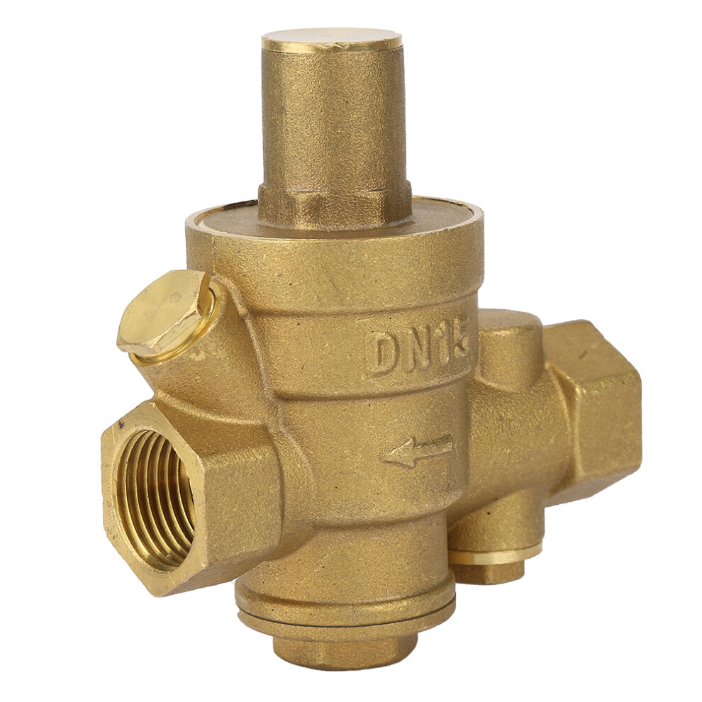 Brass Compressor Check Valve High Reliability Corrosion Resistance Adjustable Reducing Valve With Strainer Compact Structure Small Size Pipe 9049227863501