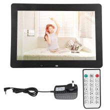 Ramă foto digitală, ecran IPS HD de 14 inch, telecomandă, montare pe perete, plug and play, rotire automată, player electronic de albume,