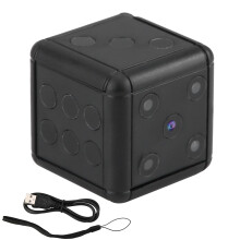 Auto Video Recording Mini Spy Camera With Night Vision Motion Detection WiFi Hidden Camera Home Security Camera Portable Small HD Camera Wide Angle