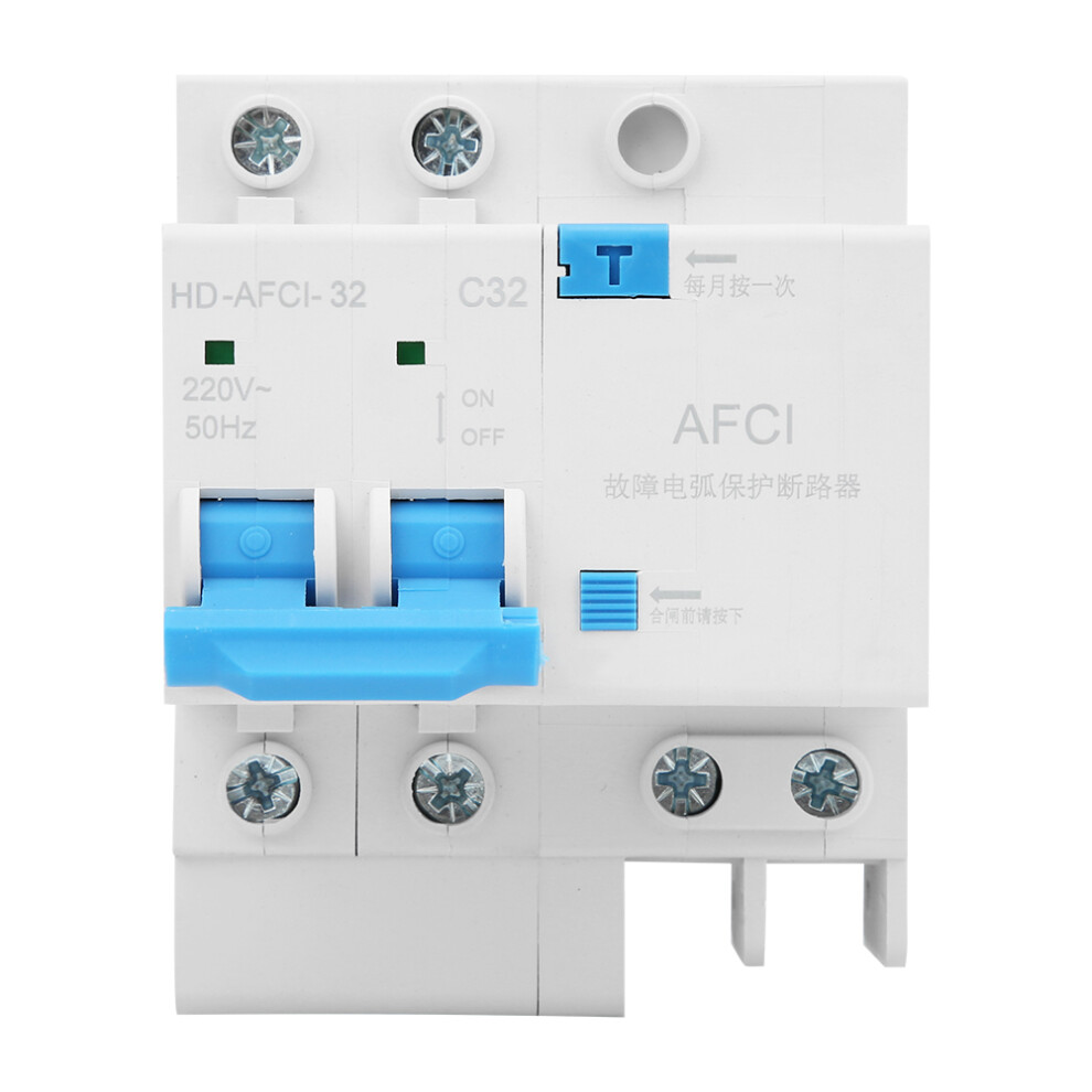 Fault Arc Detection Circuit Breaker Flame Retardant Material Long Service Time Terminal Quenching Treatment Compact Size Electronic Technology 9338982327084