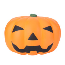 Cartoon Pumpkin Shaped Halloween Decoration Bright Color Halloween Pumpkin Light Lightweight Easy To Move Halloween Decoration For Indoor Outdoor Use