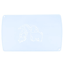 Portable Silicone Placemat Countertop Protector Non Slip BPA Free Raised Edge Heat Resistant For Toddlers Montessori Inspired Easy To Clean