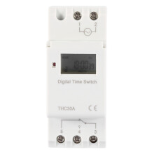 Strong Anti-Interference Suppression Programmable Timer Switch Digital Electronic Time Control Built-In Backup Power High Precision Chip Automatic