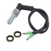 Hydraulic Brake Pressure Light Switch Universal Fit For Yamaha Honda Kawasaki Durable And High Compatibility M10x1.25