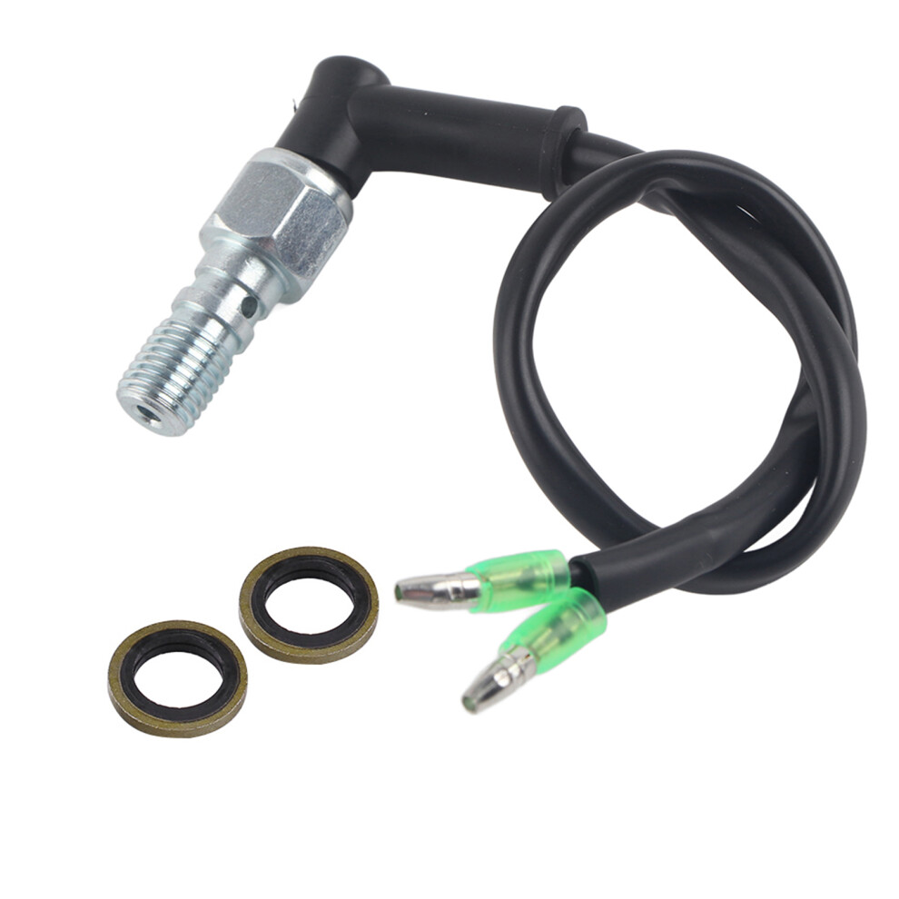 Hydraulic Brake Pressure Switch Universal Fit For Yamaha Honda Kawasaki Durable And High Compatibility M10x1.25 Light 9448483698191