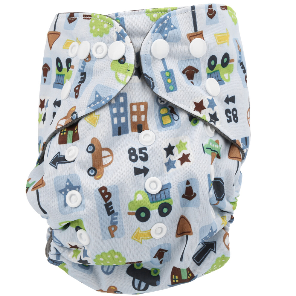 High Quality Pocket Cloth Diapers With Microfiber Inserts Adjustable Waterproof Reusable Diapers For Baby Girls And Boys Stylish And Practical Eco