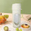 Portable Rechargeable Mini Blender 10.14 oz with Two Lids 5