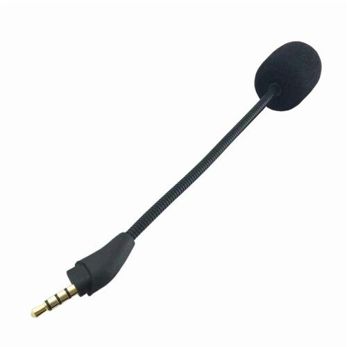Replacement Game Mic 3.5mm Microphone For Cloud III Gaming Headset Detachable Microphone Noise Reduction Headset