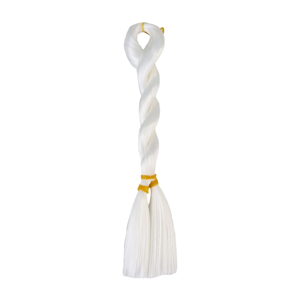 Unisex 2. Natural-Looking 60Cm Doll Synthetic Fibers, Easy To For Hairstyles & Creative Projects