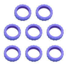 8 Pcs Luggage Wheel Covers Suitcase Wheel Covers Silicone Reduce Noise Luggage Wheel Protector Covers for Suitcas
