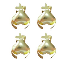 Automatic Candle Extinguisher Ring, 4X Clip-On Wick Snuffer – Compatible with standard candles