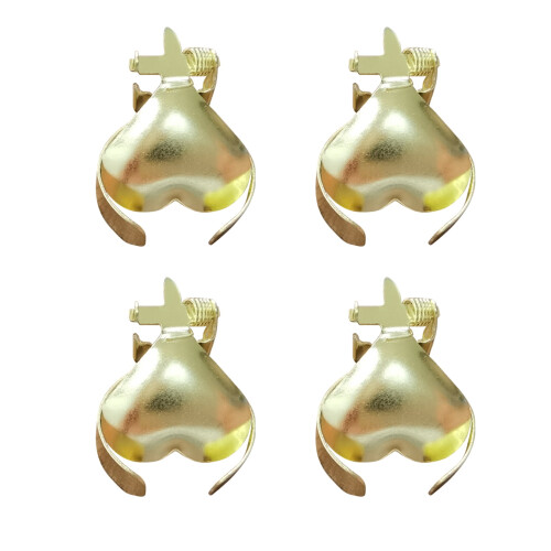 Automatic Candle Extinguisher Ring, 4X Clip-On Wick Snuffer – Compatible with standard candles