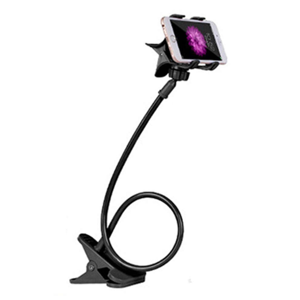 Flexible Gooseneck Phone Holder For Desk, Bedside & Headboard Â 75Cm Adjustable Clamp Stand, Compatible With All Smartphones 9558633065527