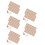 2500Pcs Round Light Brown Cork Pads with Strong Adhesive for Home Use 9