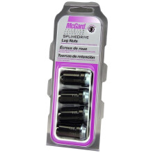 McGard 65315BK SplineDrive Black Cone Seat Lug Nuts (M14 x 1.5 Thread Size)...
