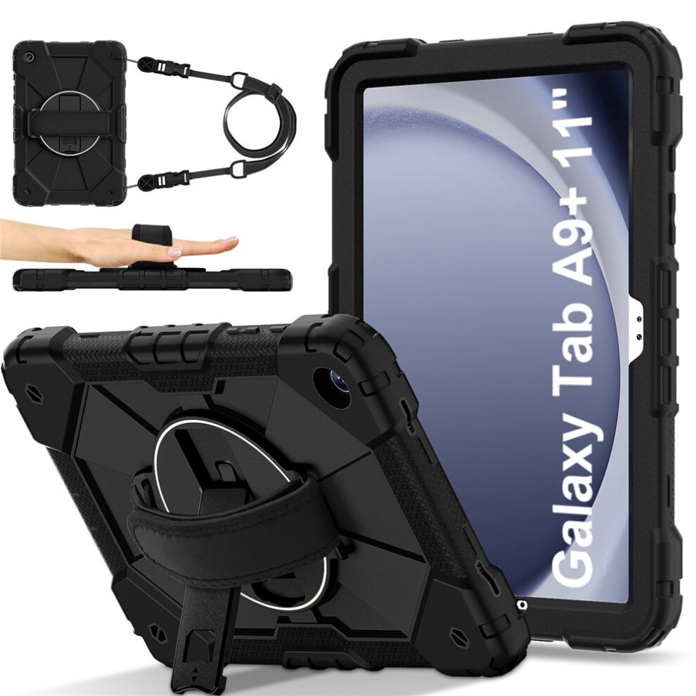 Samsung Galaxy Tab A9+ Heavy Duty Shockproof Case With 941196029393
