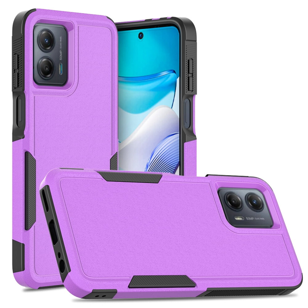 Defender Case For Motorola Moto G Power 5G 2023 Â Heavy Duty, Dustproof, Shockproof, Non-Slip, Purple 9485826650102