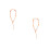 2Pcs Versatile Orange Mobile Phone Chain Lanyard Key Holder Decor 5