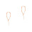 2Pcs Versatile Orange Mobile Phone Chain Lanyard Key Holder Decor 7