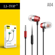 Wired Earbuds With Microphone In Ear Ergonomic Noise Lsolating Headphones With 3.5mm Jack
