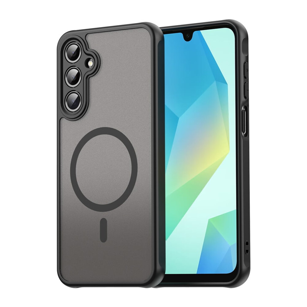 Magnetic Translucent Matte Case For Samsung Galaxy A16 Â Magsafe Compatible, Military-Grade Drop Protection, Blue 9152228550407