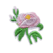 Reparatiepatches, opnaai-/strijkpatches, geborduurde bloemenpatches, applicatiepatches voor hoeden, rugzakken en decoraties.