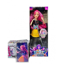 (Red) 3X Kpop Demon Hunters Doll Toys - Rumi, Mira, Zoey Action Figures Beautiful Birthday Gift Collectible Dolls