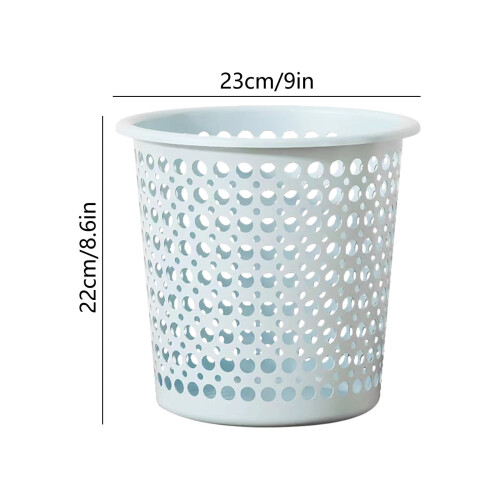 Hollow-Out Trash Can Lidless Tear-Resistant Home Garbage Bin 2
