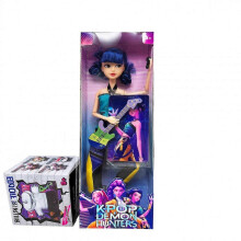 (Blue) 3X Kpop Demon Hunters Doll Toys - Rumi, Mira, Zoey Action Figures Beautiful Birthday Gift Collectible Dolls