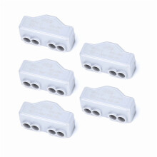 Snabba strömkabelkontakter temperaturbeständiga 5-pack
