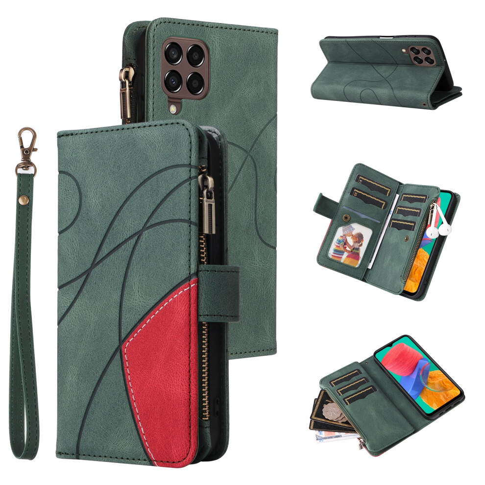 Pu Leather Wallet Case For Samsung Galaxy M33 5G Â 9-Card 9165521176809