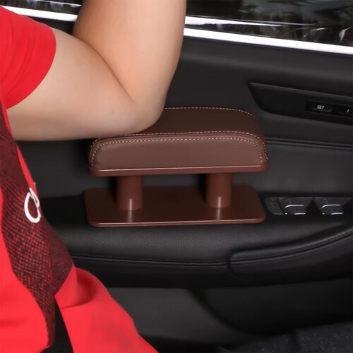 Car Armrest Pad,Left Elbow Support,General Leather Booster Pad,Central Armrest Box,Adjust Armrest