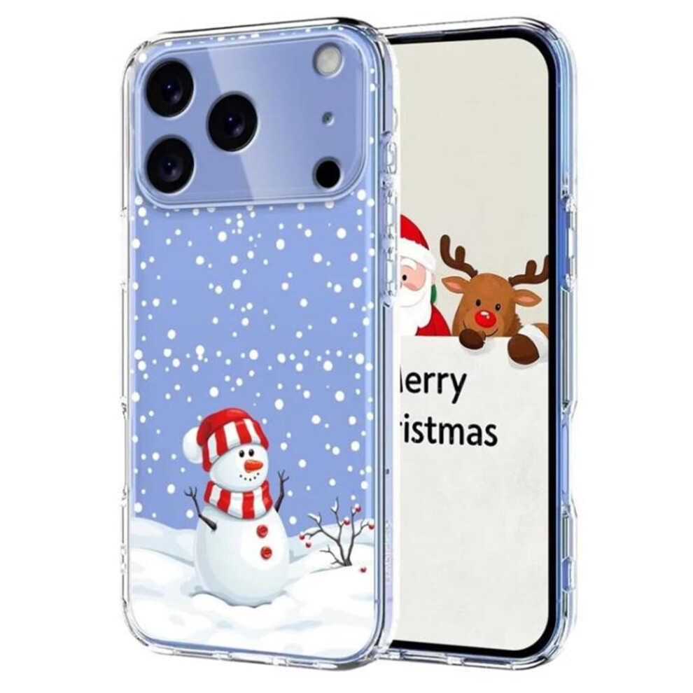 Slim Shockproof Christmas Tpu Case For Iphone 17 Pro Â Magsafe Compatible, White 9152228552760