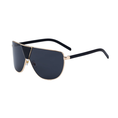 Ανδρικά γυαλιά ηλίου Cat-Eye UV400 με πολωμένο ρετρό σκελετό Aviator