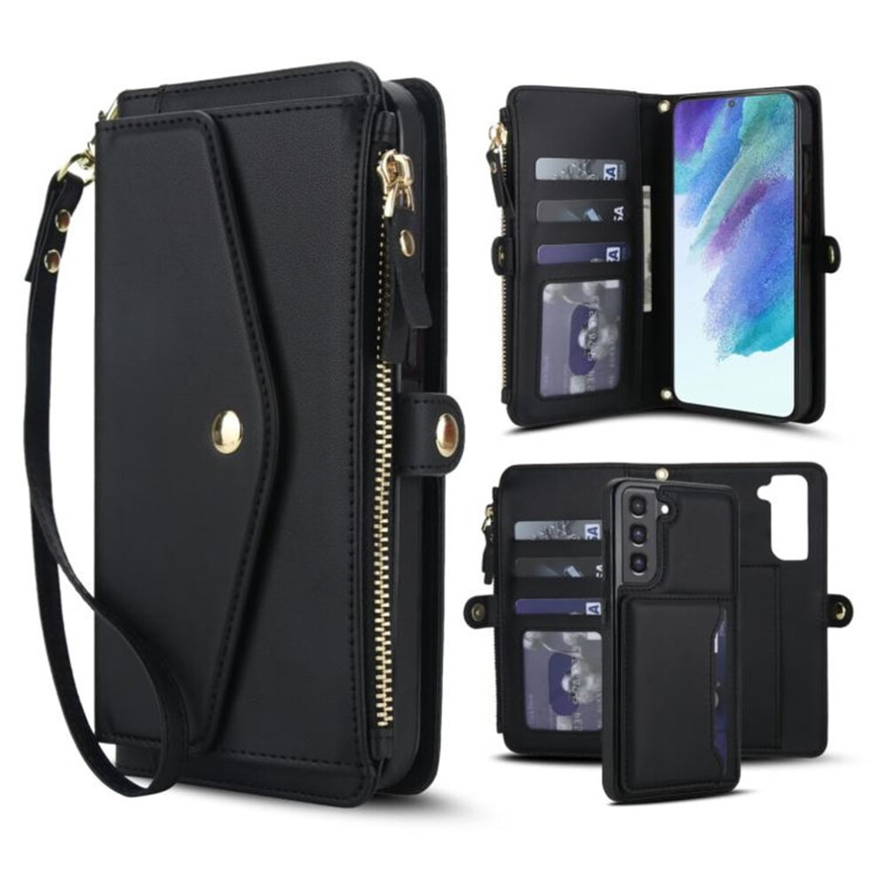 Samsung Galaxy S21 Fe 5G Pu Leather Wallet Case With Rfid 9329345675287