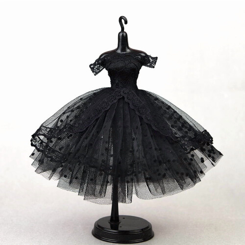 Vestido de tutu de balé para bonecas de 11,5 polegadas (escala 1/6).