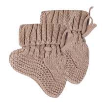 1 Pair Infant Warm Knitted Socks, Soft Breathable Baby Learning to Walking Socks for Indoor and Outdoor 0-6 Months
