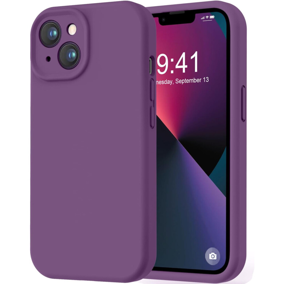 Premium Silicone Iphone 13 Case (6.1") – Camera Protection, Soft Microfiber Lining, Shockproof – Compatible With Iphone 13 9130661950879