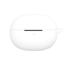 Custodia in silicone per auricolari wireless EarFun Clip con moschettone.