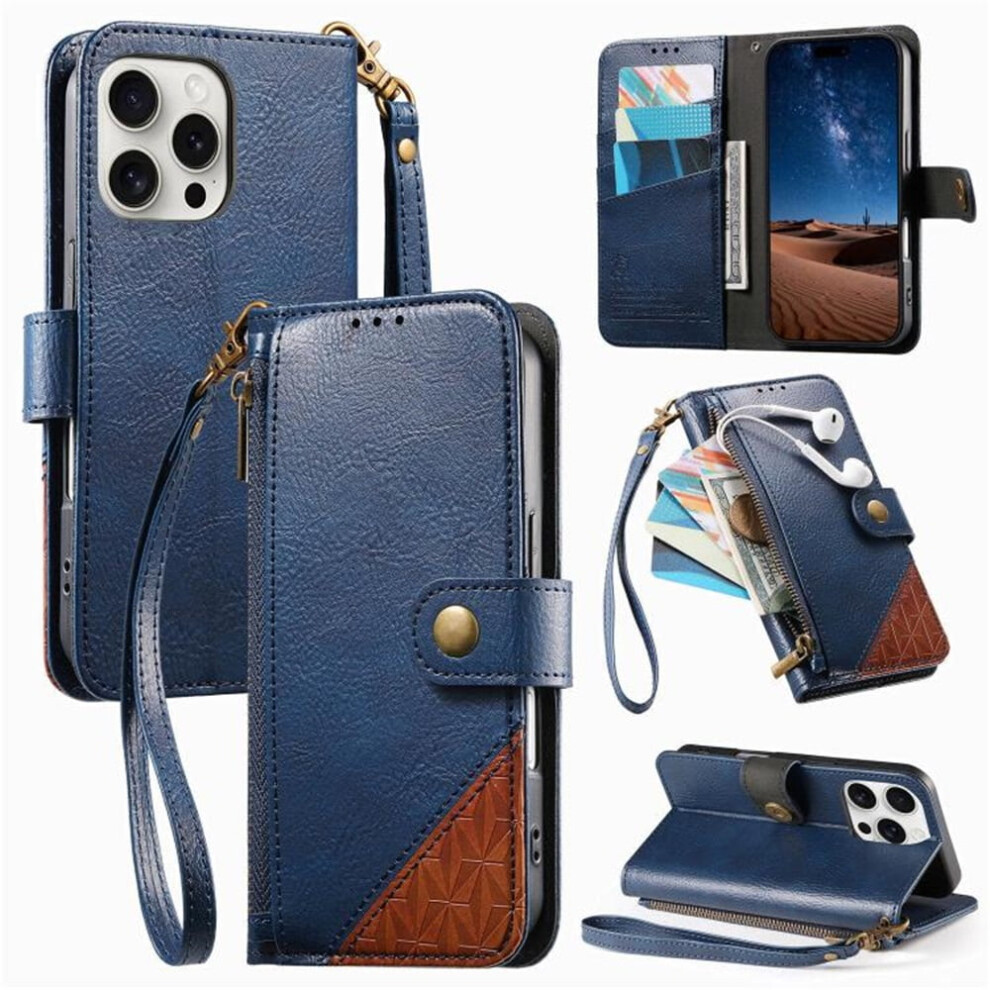 Iphone 16 Pro Max Pu Leather Magnetic Flip Wallet With 9130661431880