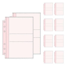 Waterproof Clear Card Binder Sleeves for Display & Storage – Compatible with Standard Collector Cards, Photos, Tickets