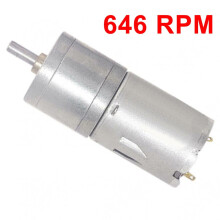 Motorino a ingranaggi JGA25-370DC 6V/12V/24V coppia elevata 5–1200