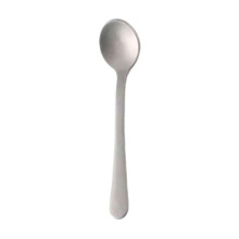 Cuchara pequeña de titanio para postre, ideal para acampar al aire libre o para mezclar café (N6)