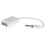 Auto MP3AUX naar USB 2.0 converterkabel wit 1